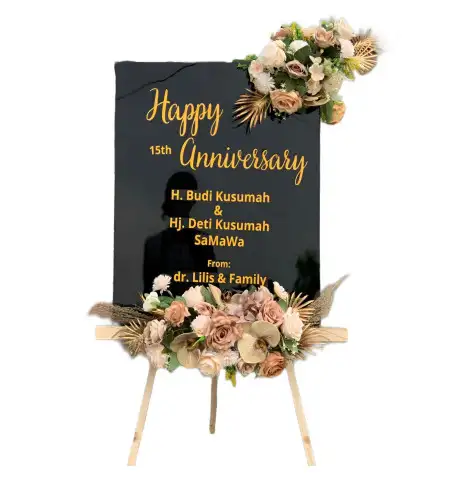 Papan Bunga Akrilik Cengkrong